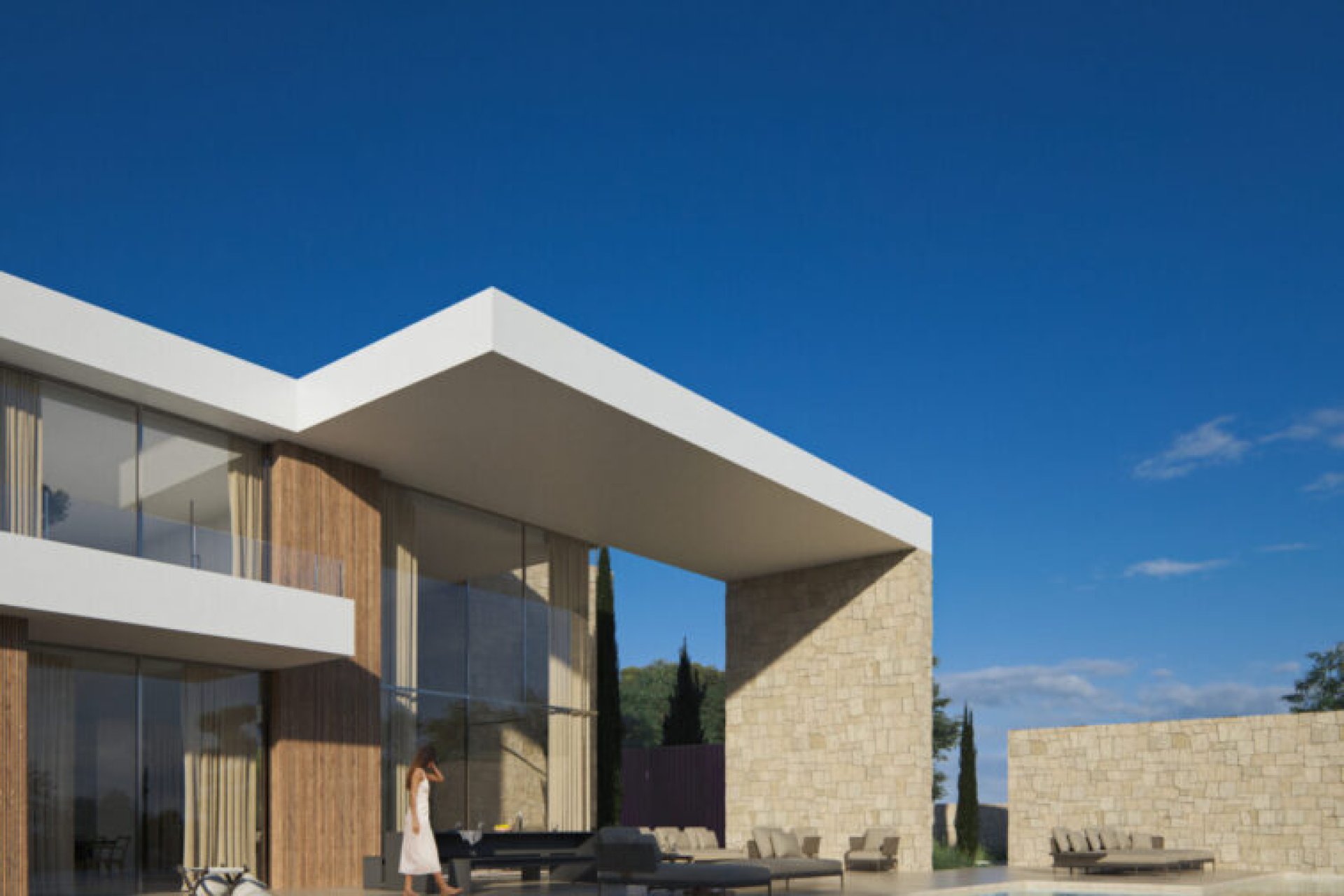 Neue Gebäude - Freistehend / Villa -
Teulada