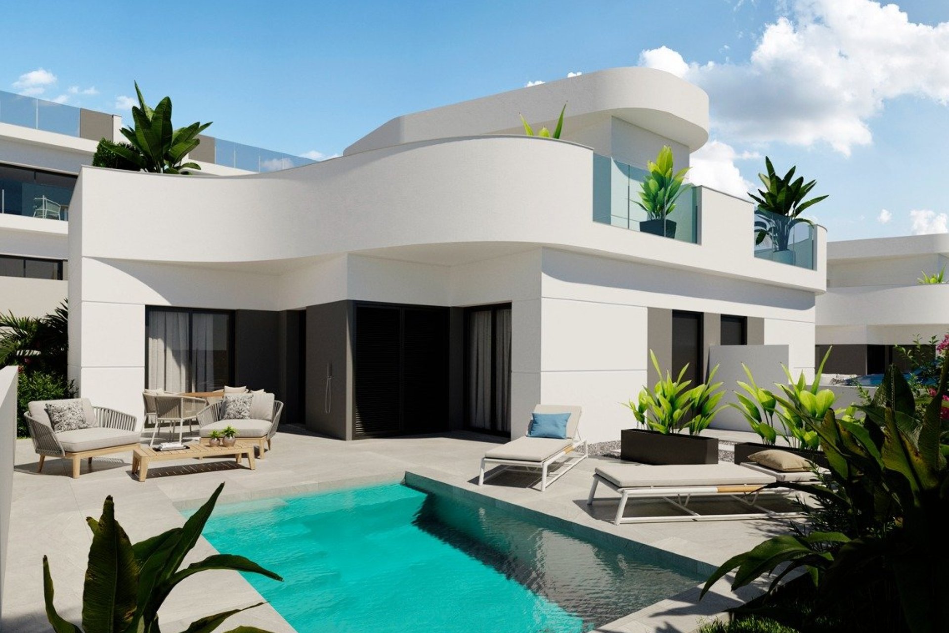 Neue Gebäude - Freistehend / Villa -
Torrevieja - Lago Jardín II
