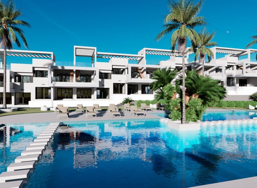 Neue Gebäude - Hochbungalow -
Finestrat