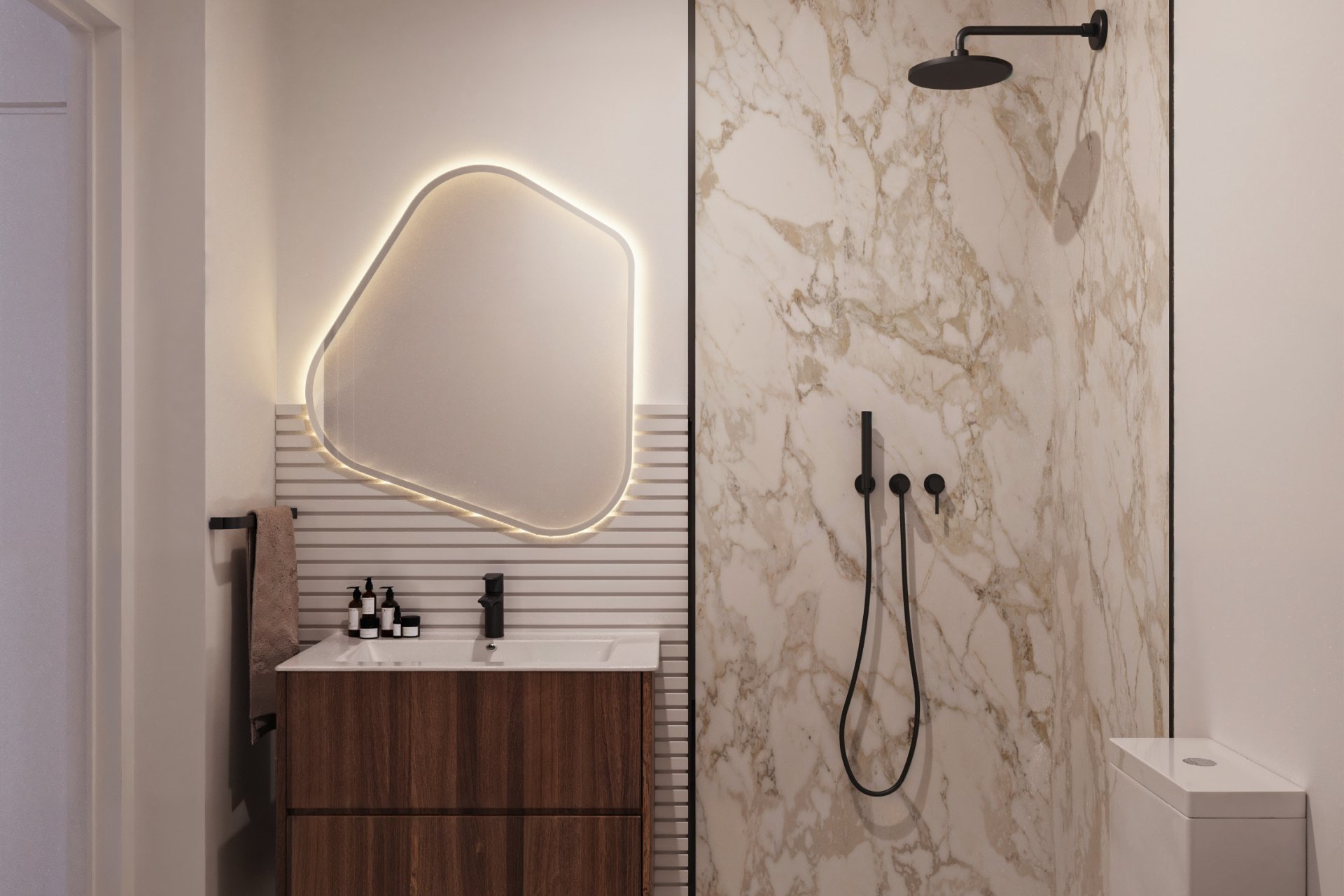 Neue Gebäude - Hochbungalow -
San Miguel de Salinas