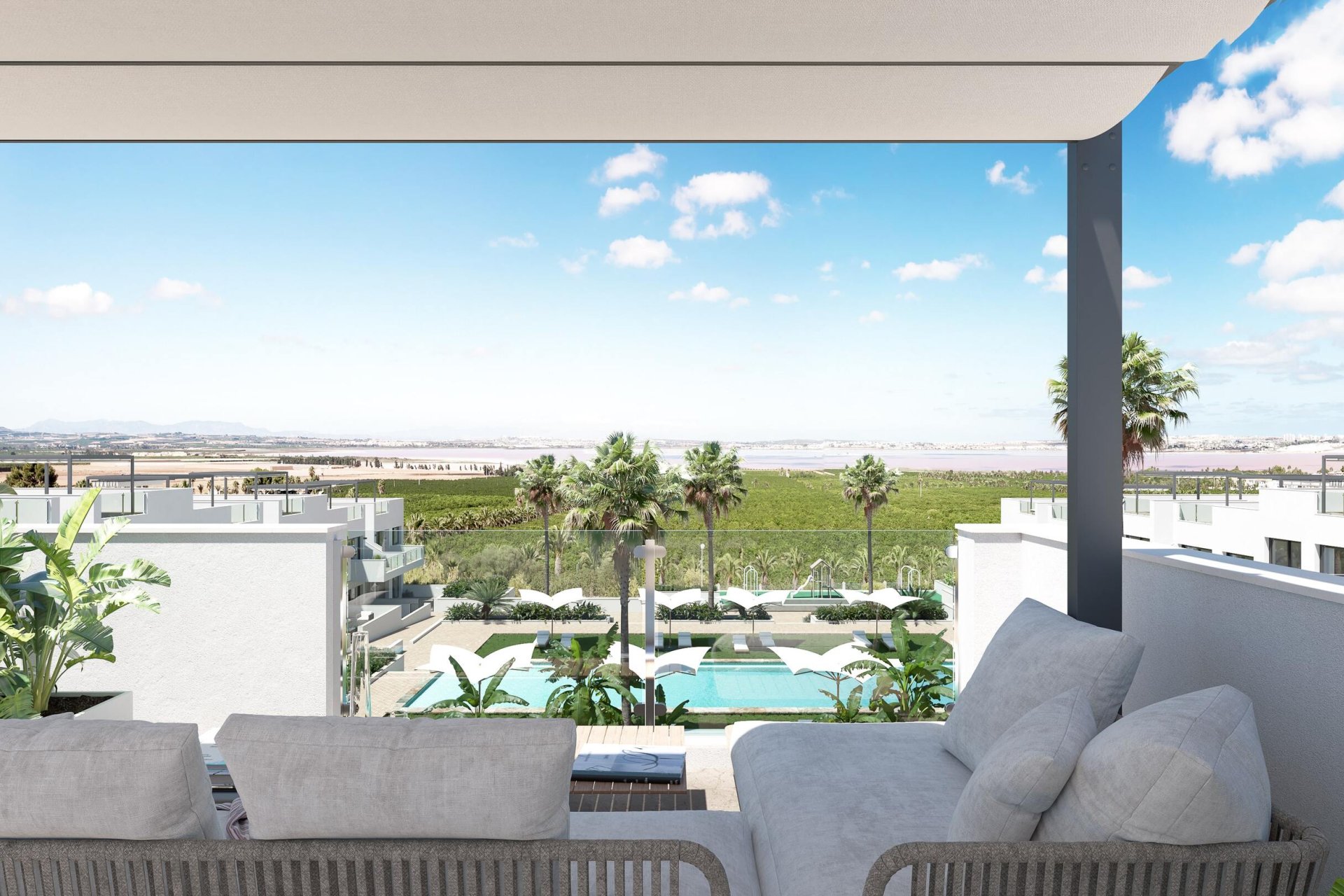 Neue Gebäude - Hochbungalow -
Torrevieja