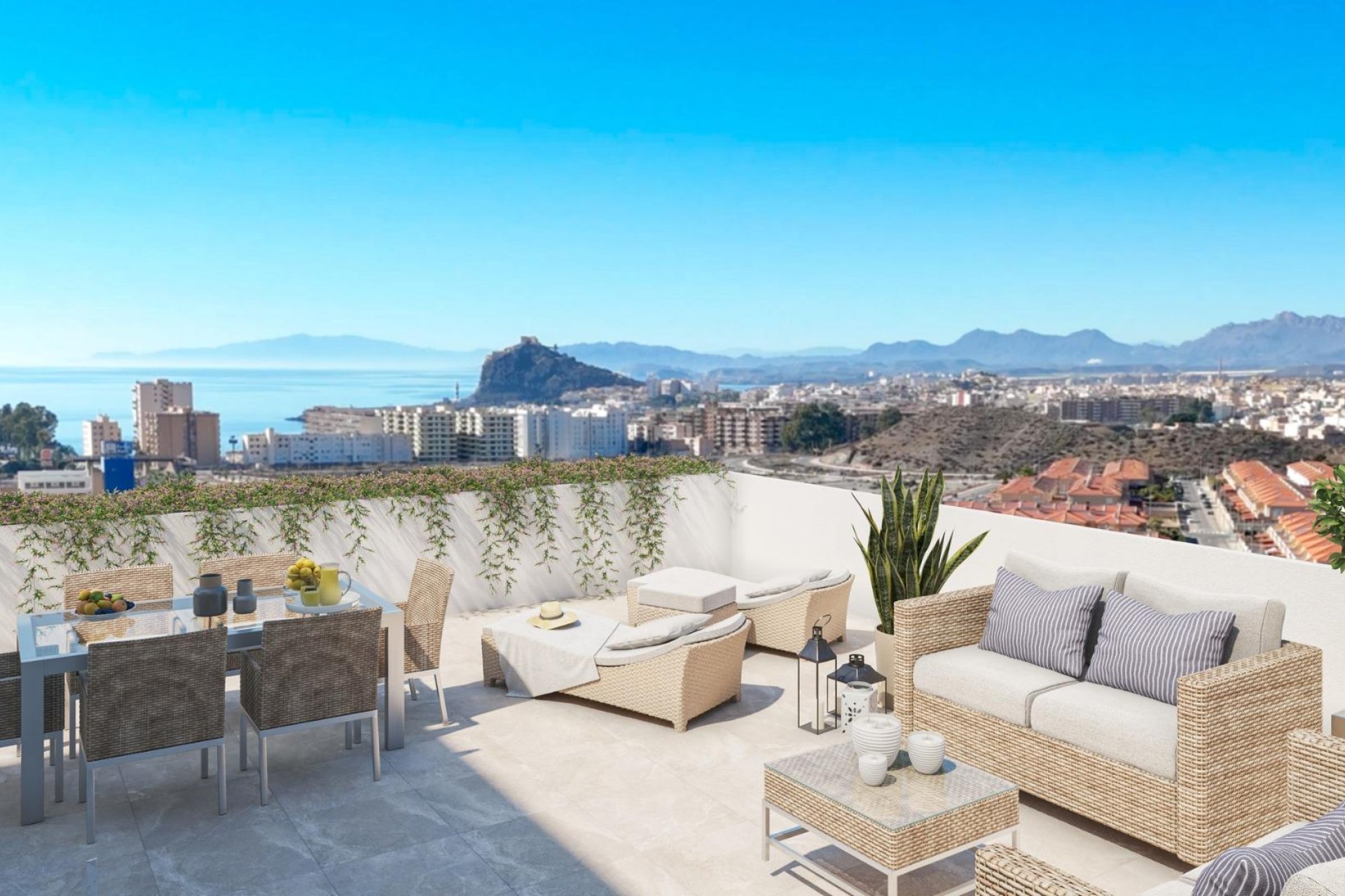 Neue Gebäude - Penthouse -
Aguilas - Playa del Hornillo