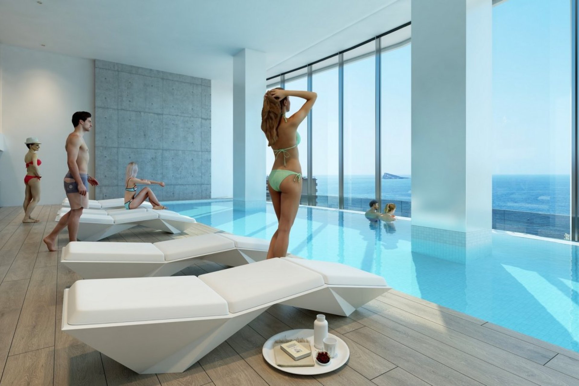 Neue Gebäude - Penthouse -
Benidorm - Poniente