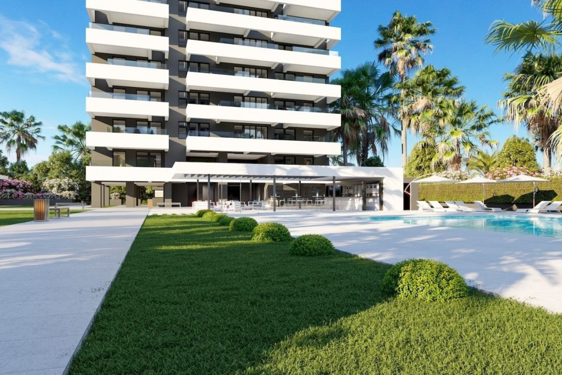 Neue Gebäude - Penthouse -
Calpe - Playa Arenal-bol