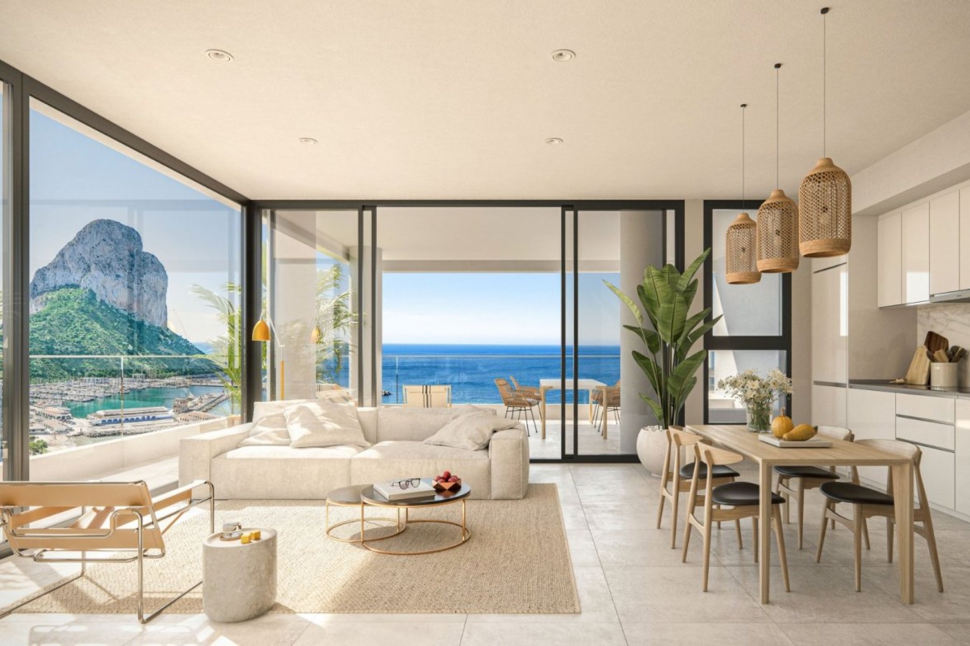 Neue Gebäude - Penthouse -
Calpe - Playa del Bol