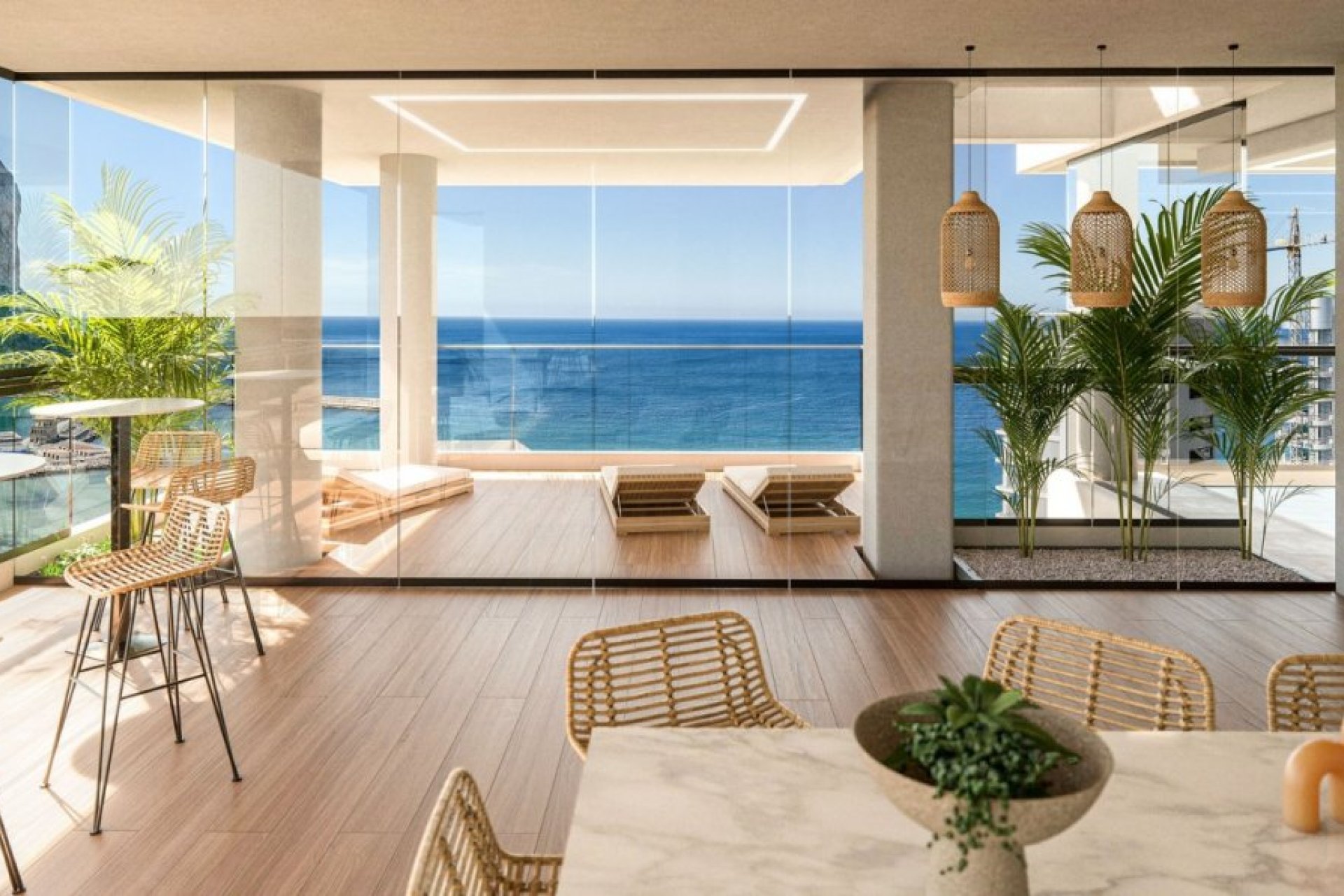 Neue Gebäude - Penthouse -
Calpe - Playa del Bol