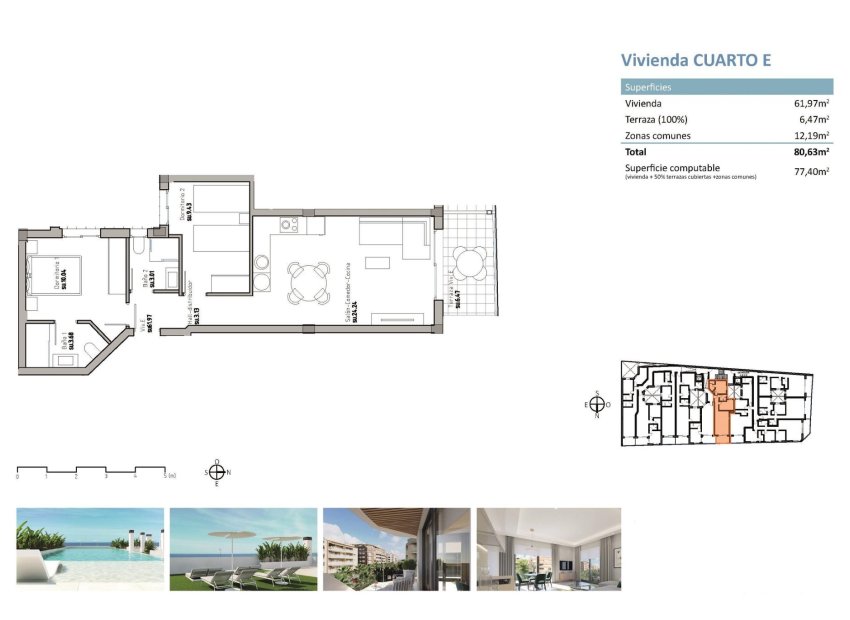 Neue Gebäude - Penthouse -
Guardamar del Segura - Pueblo