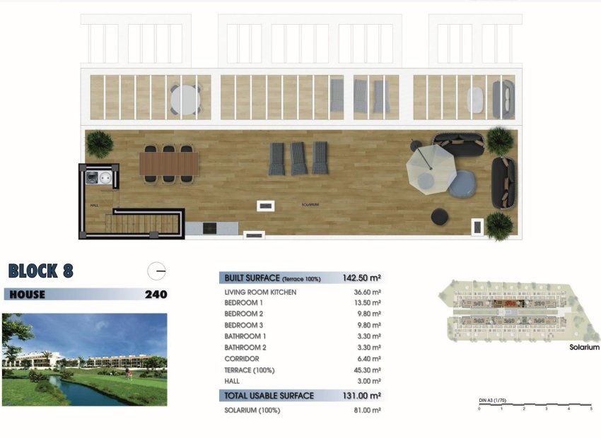 Neue Gebäude - Penthouse -
Los Alcazares - La Serena Golf