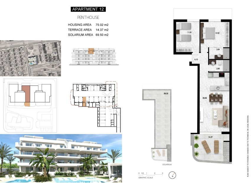 Neue Gebäude - Penthouse -
Orihuela Costa - Lomas de Cabo Roig