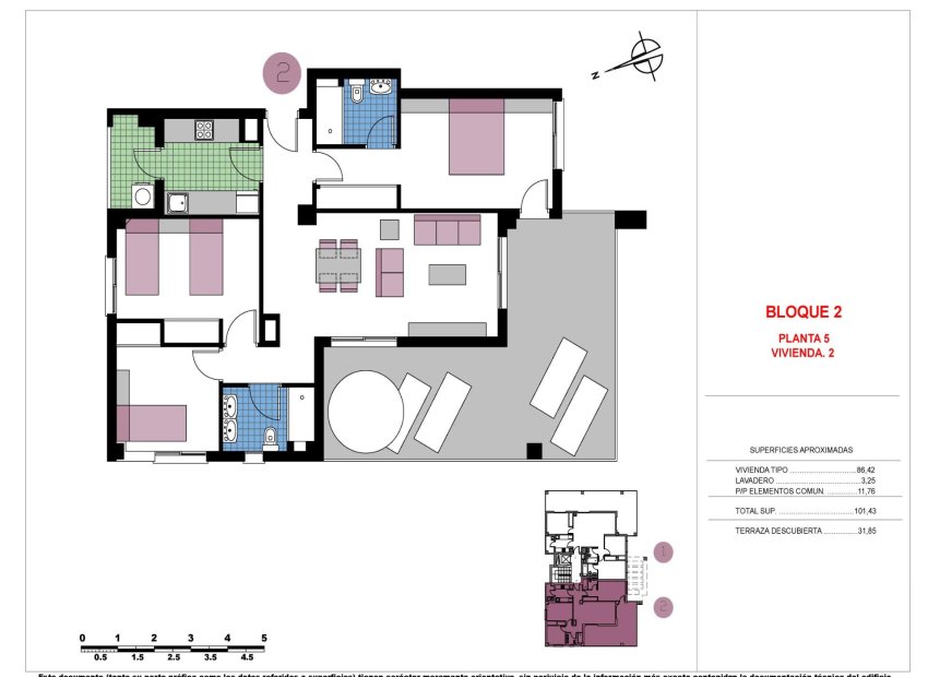 Neue Gebäude - Penthouse -
Pilar de la Horadada - Mil Palmeras