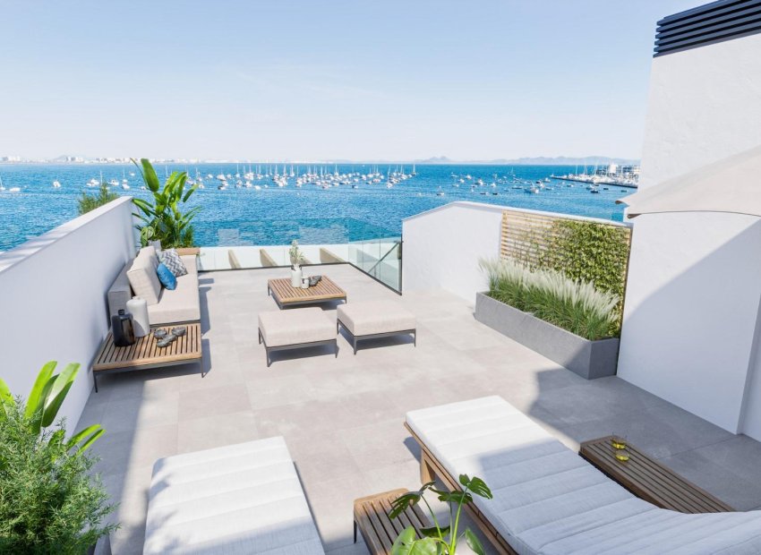 Neue Gebäude - Penthouse -
San Pedro del Pinatar - Playa Villananitos