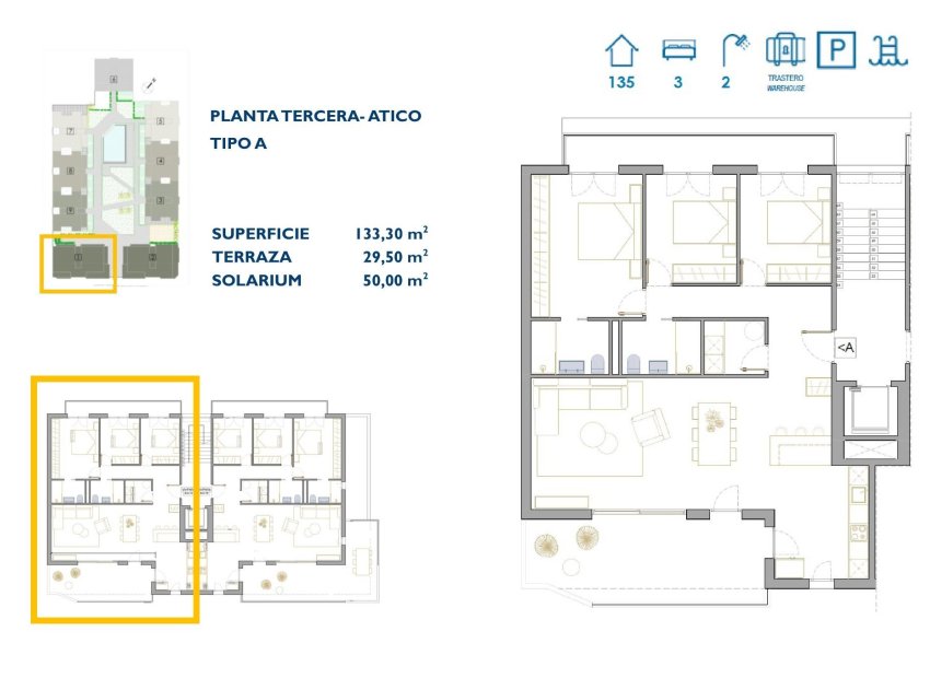 Neue Gebäude - Penthouse -
San Pedro del Pinatar - Pueblo