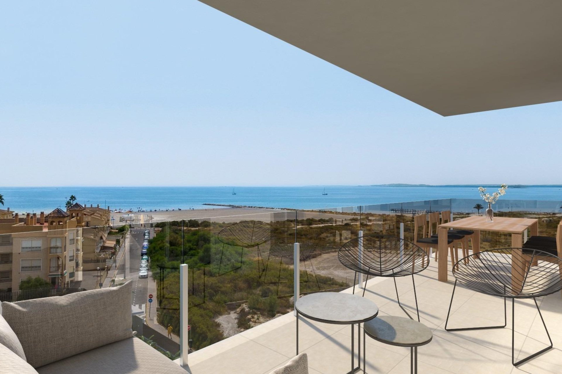 Neue Gebäude - Penthouse -
Santa Pola - Playa Tamarit