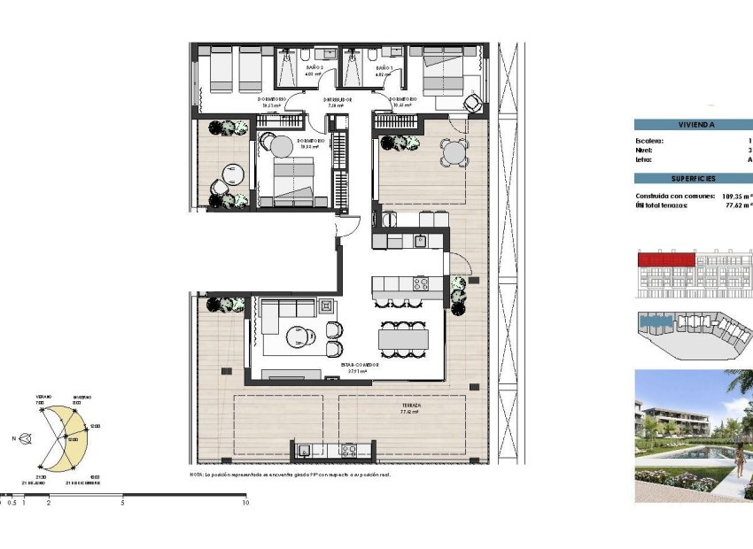 Neue Gebäude - Penthouse -
Torre Pacheco - Santa Rosalía