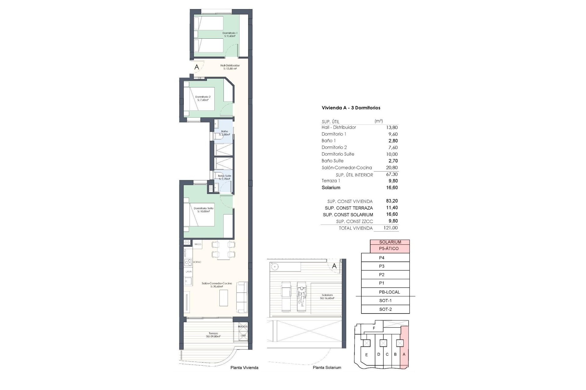 Neue Gebäude - Penthouse -
Torrevieja - Habaneras