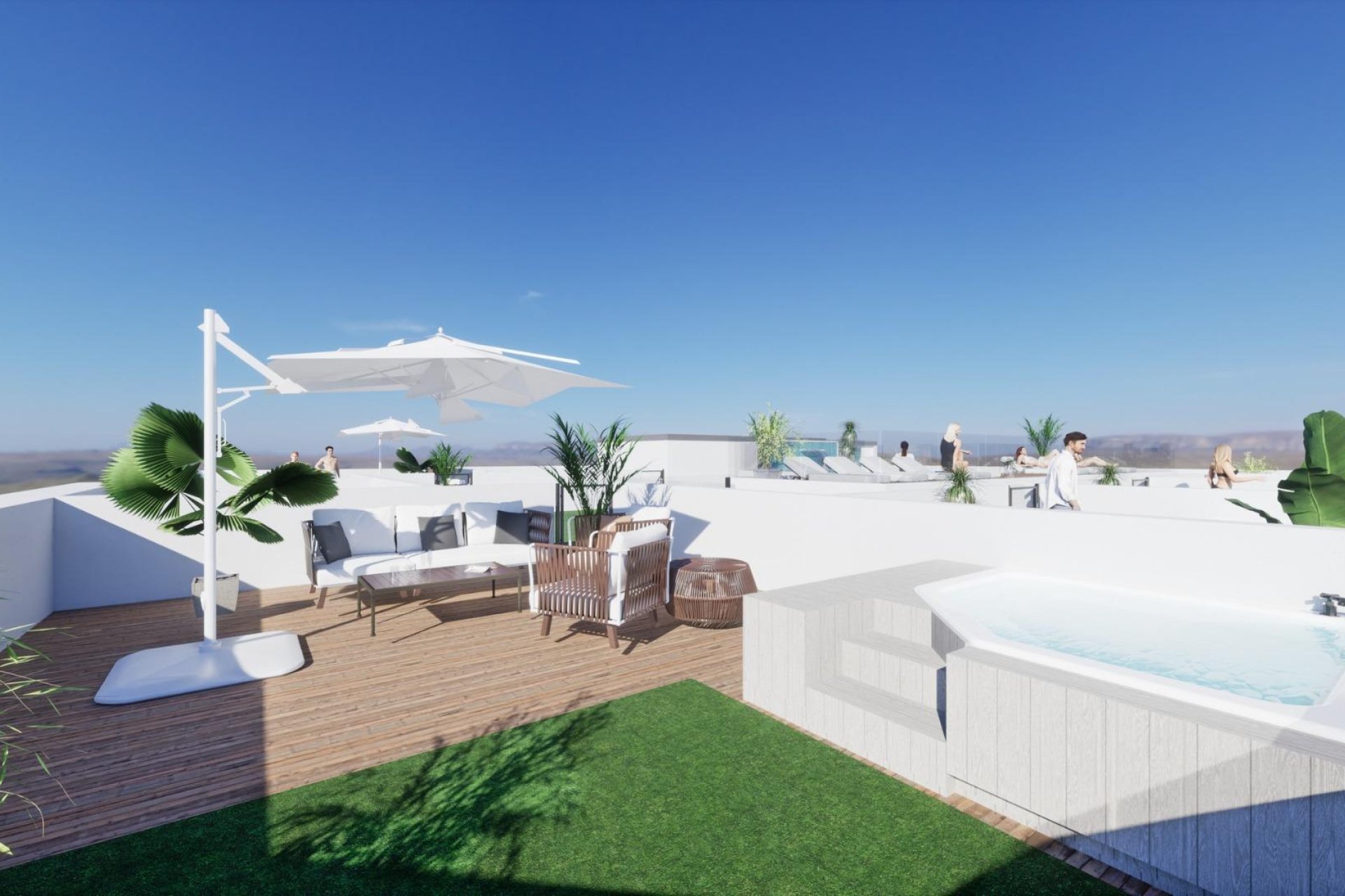 Neue Gebäude - Penthouse -
Torrevieja - Habaneras