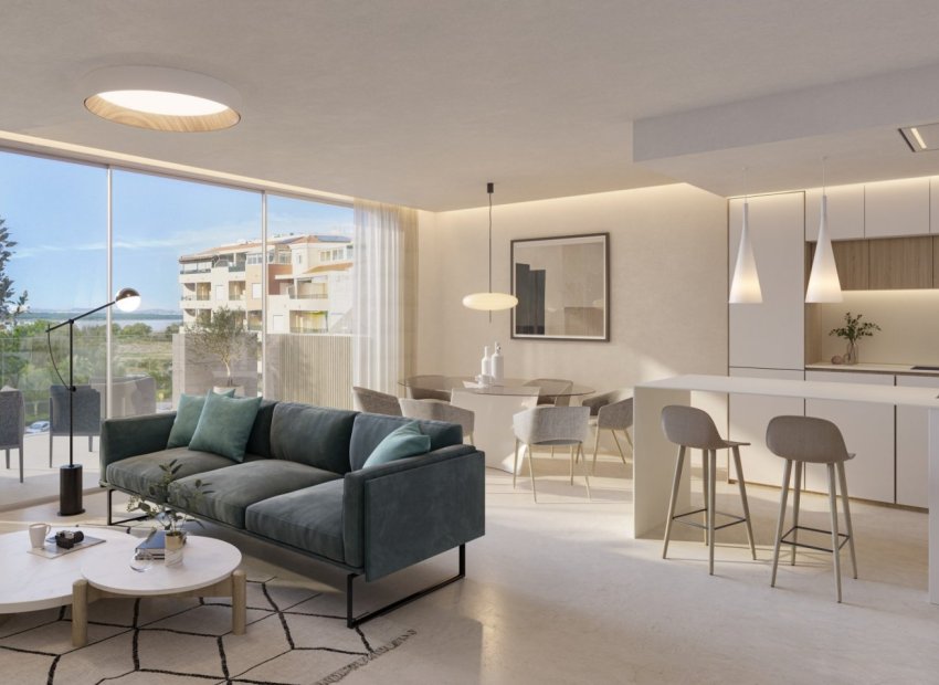 Neue Gebäude - Penthouse -
Torrevieja - La Mata