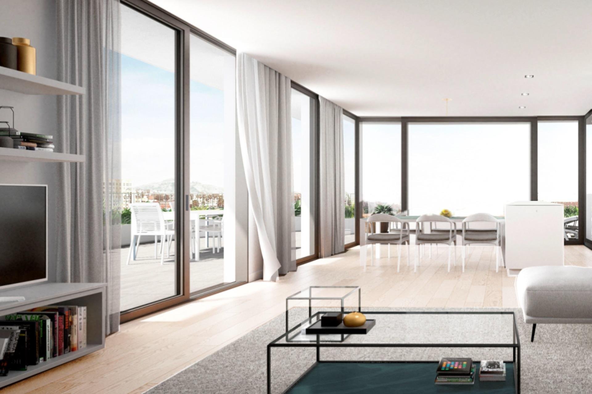 Neue Gebäude - Penthouse -
Torrevieja - Playa de El Cura