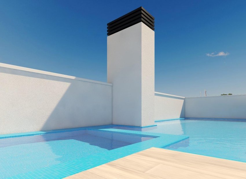 Neue Gebäude - Penthouse -
Torrevieja - Playa de El Cura