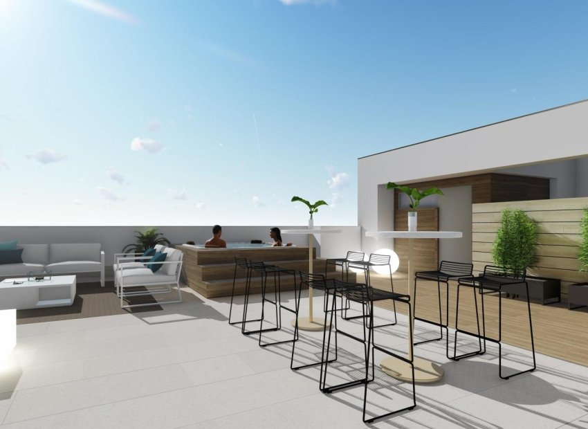 Neue Gebäude - Penthouse -
Torrevieja - Playa del Cura