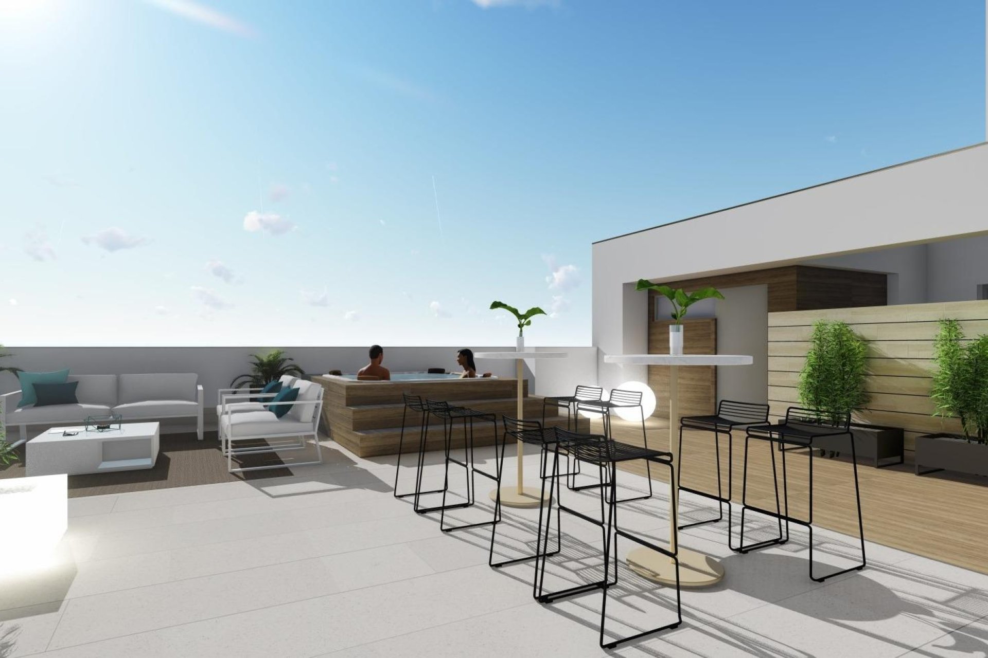 Neue Gebäude - Penthouse -
Torrevieja - Playa del Cura