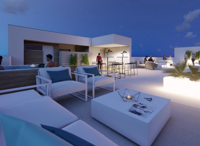 Neue Gebäude - Penthouse -
Torrevieja - Playa del Cura