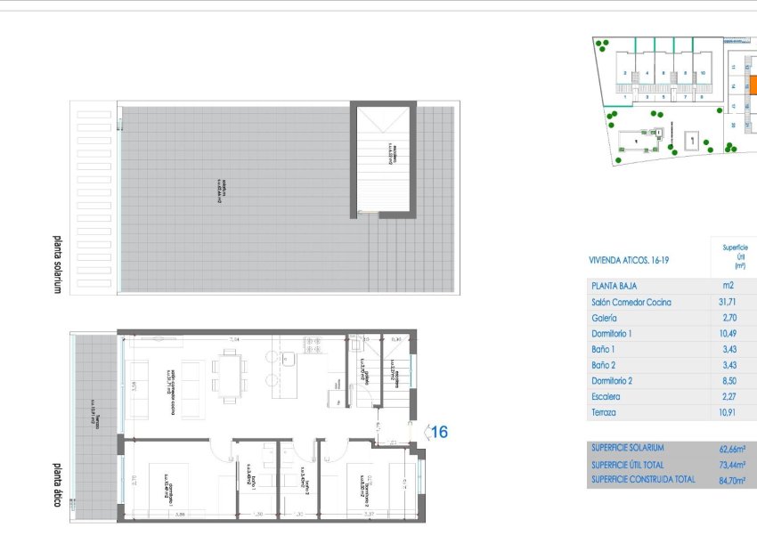 Neue Gebäude - Penthouse -
Torrevieja - Punta Prima