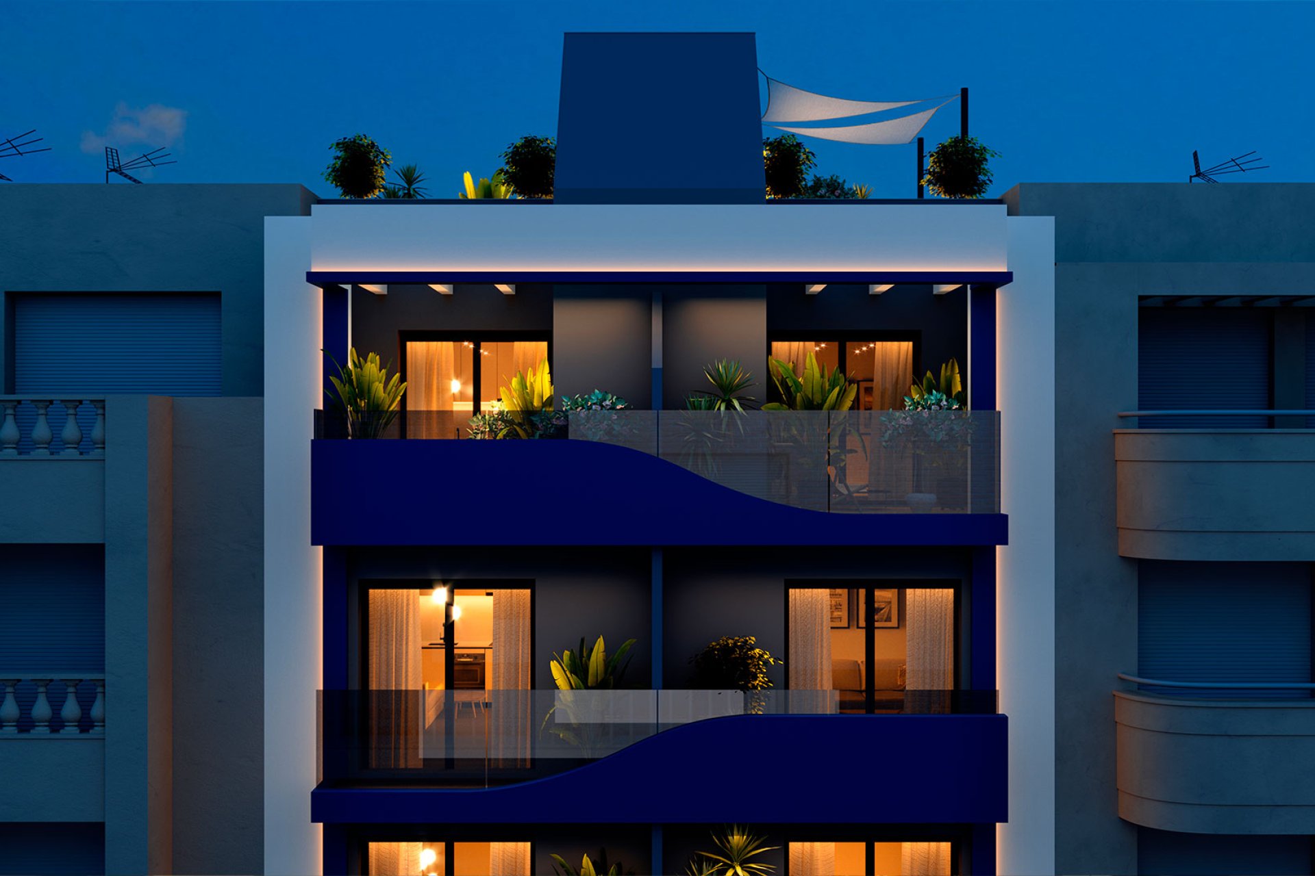 Neue Gebäude - Penthouse -
Torrevieja