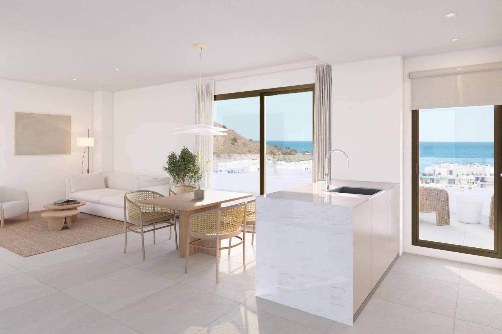 Neue Gebäude - Penthouse -
Villajoyosa - Playa del Torres