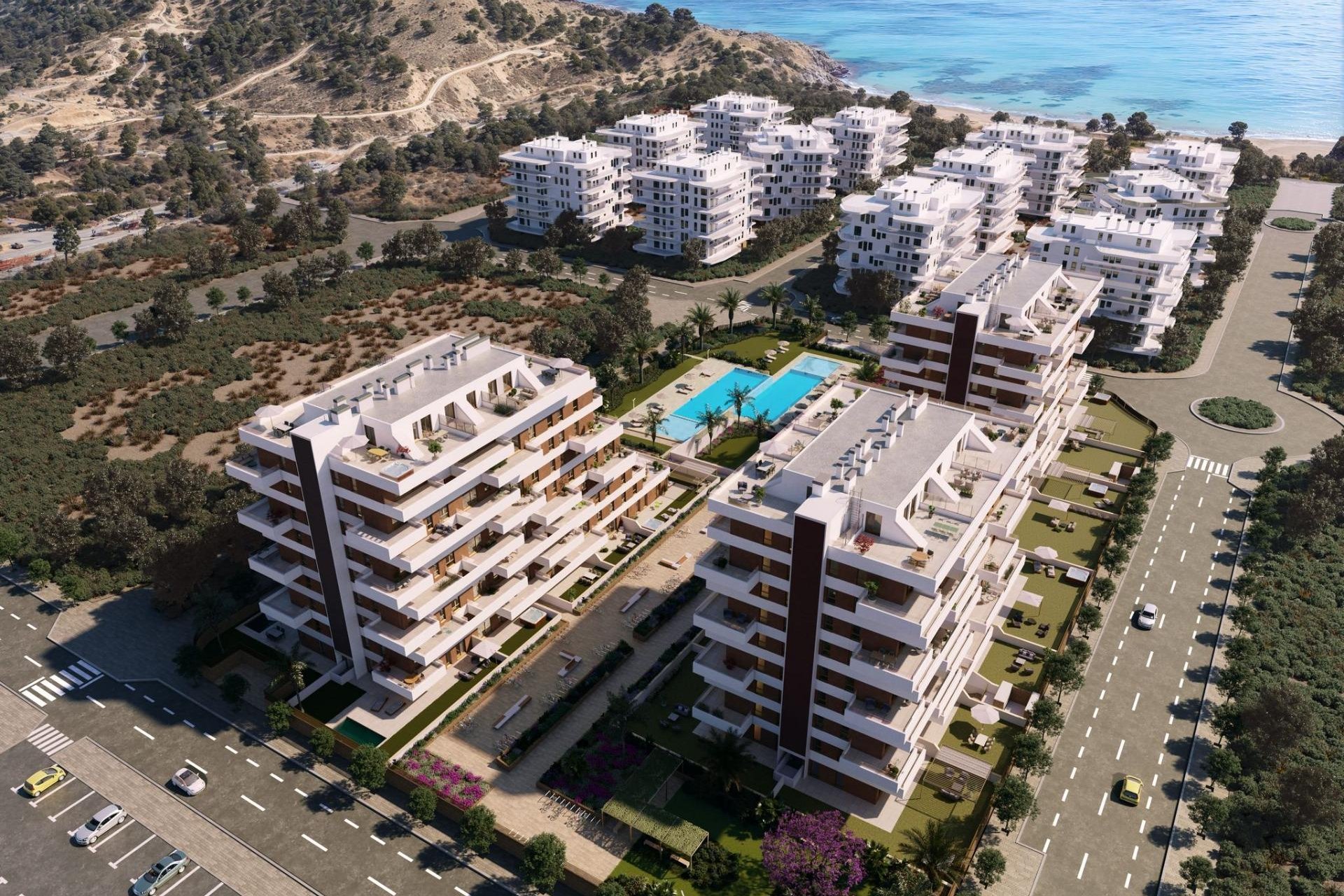 Neue Gebäude - Penthouse -
Villajoyosa - Playa del Torres