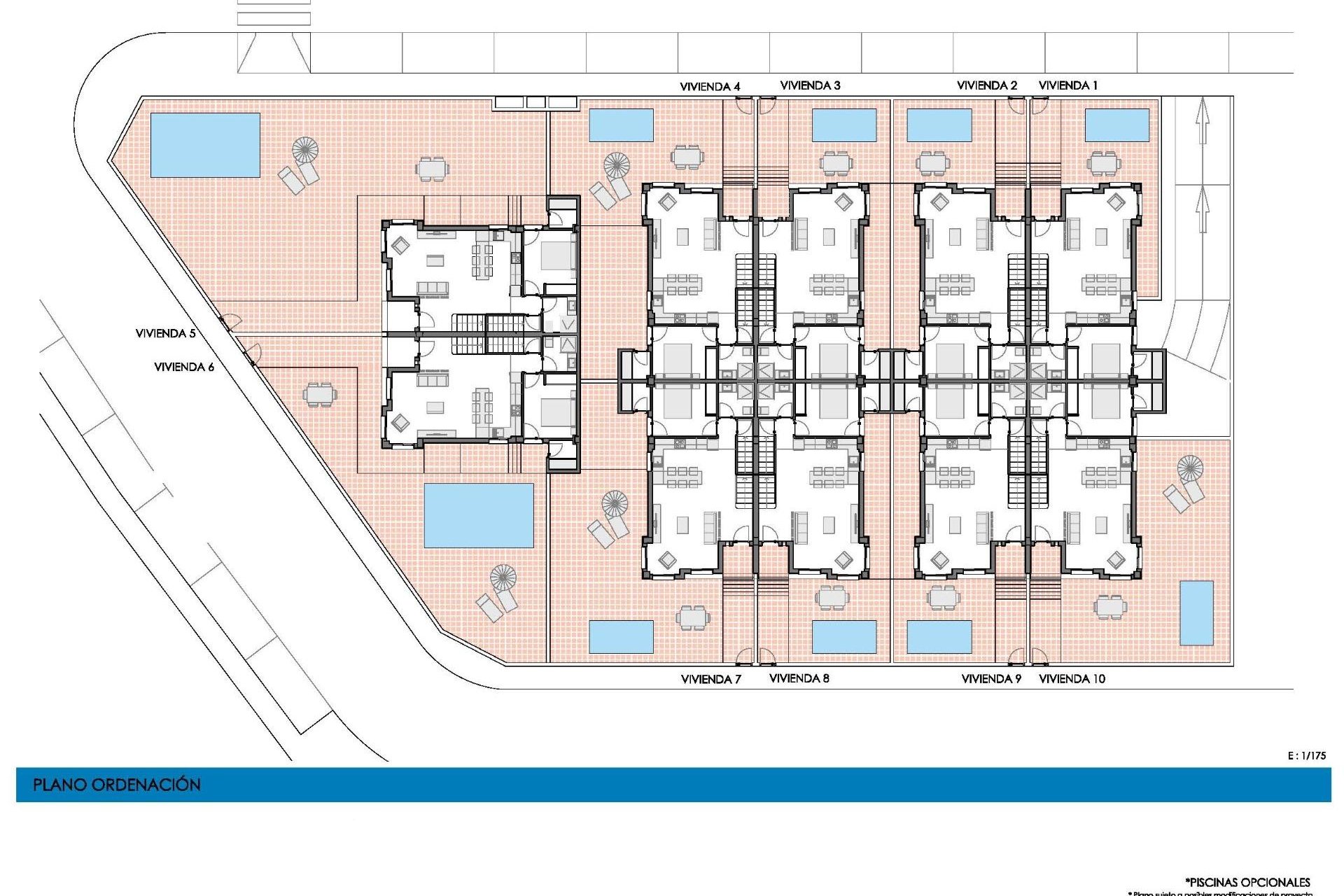 Neue Gebäude - Quad Wohnung -
Bigastro - pueblo