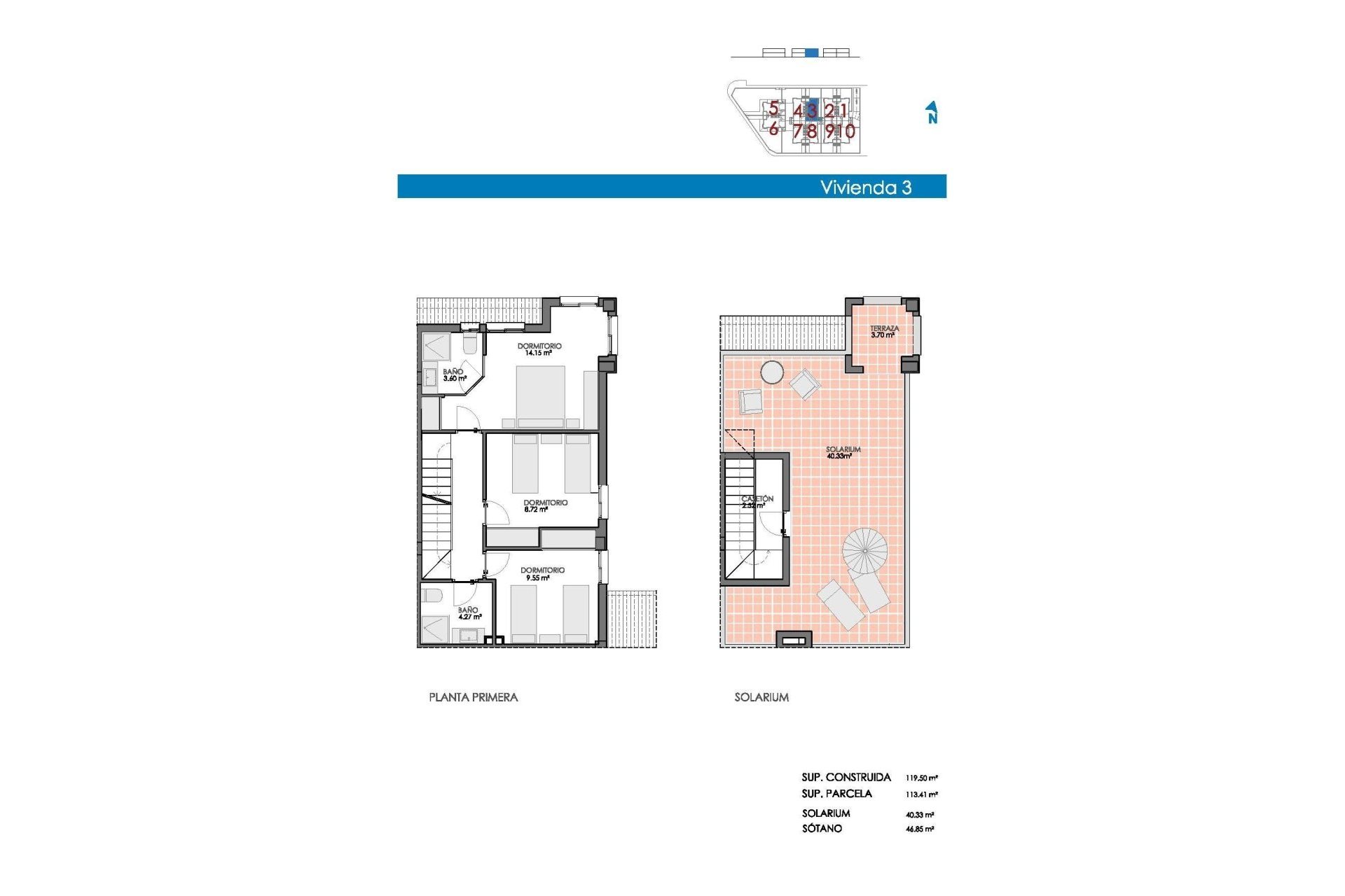 Neue Gebäude - Quad Wohnung -
Bigastro - pueblo