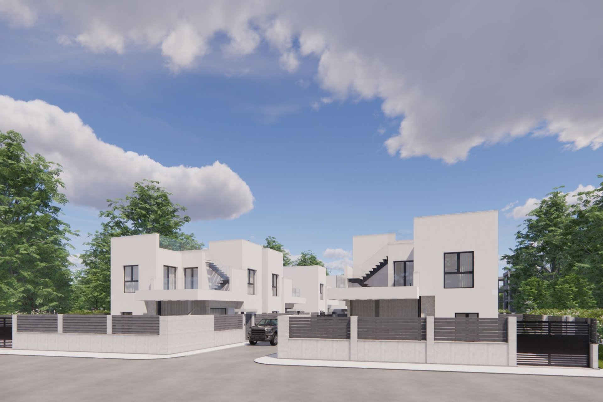 Neue Gebäude - Stadthaus -
La Herrada