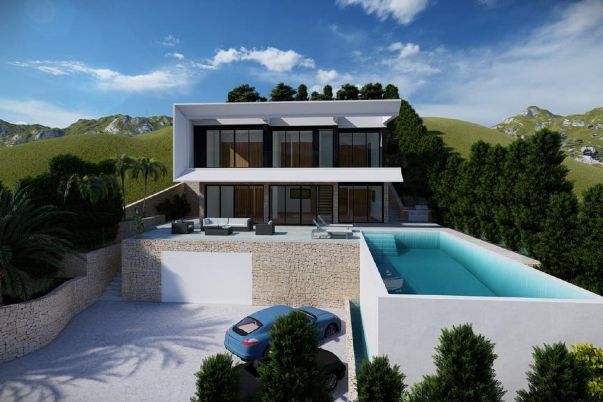 Neue Gebäude - Villa -
Altea - Altea Hills