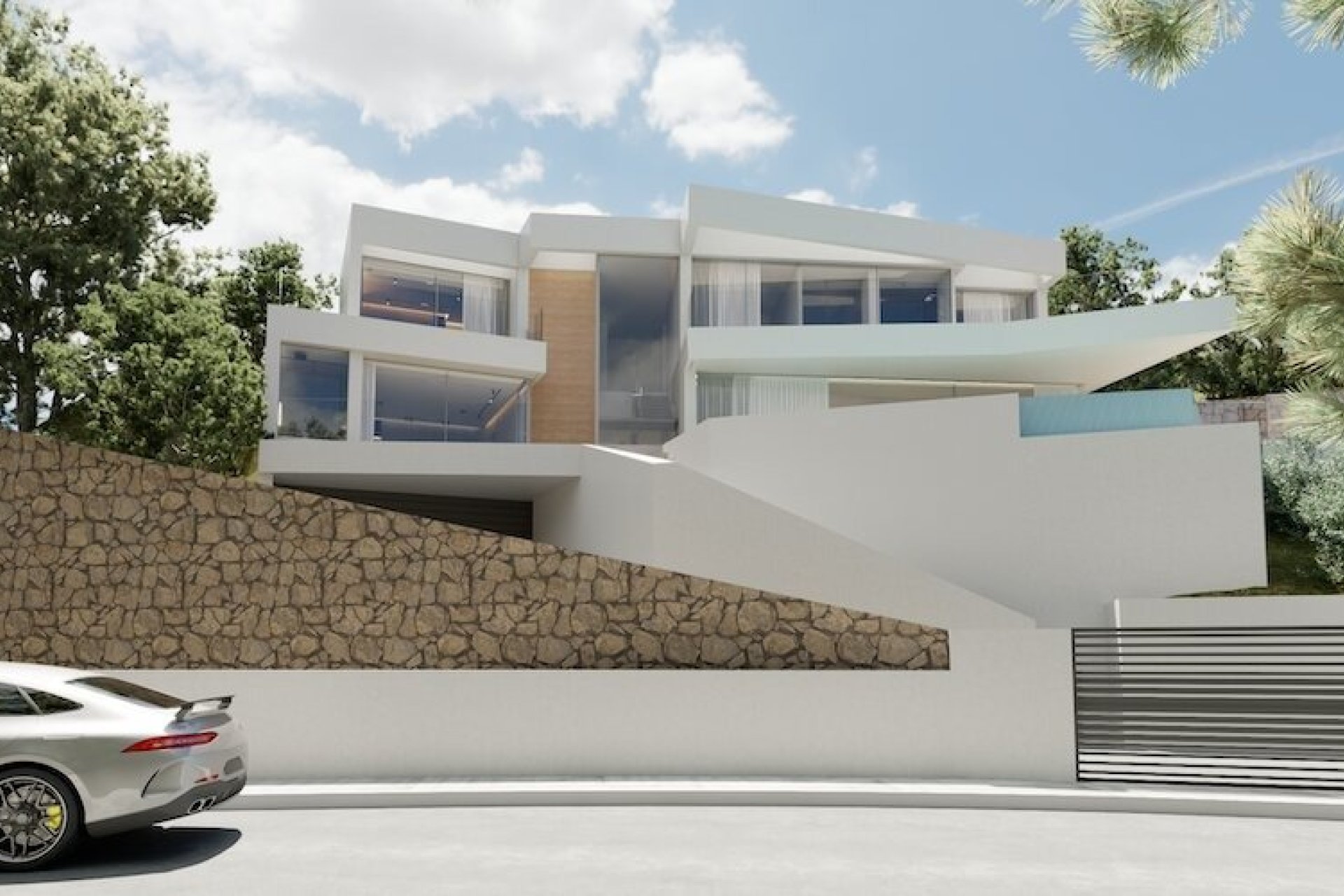 Neue Gebäude - Villa -
Altea
