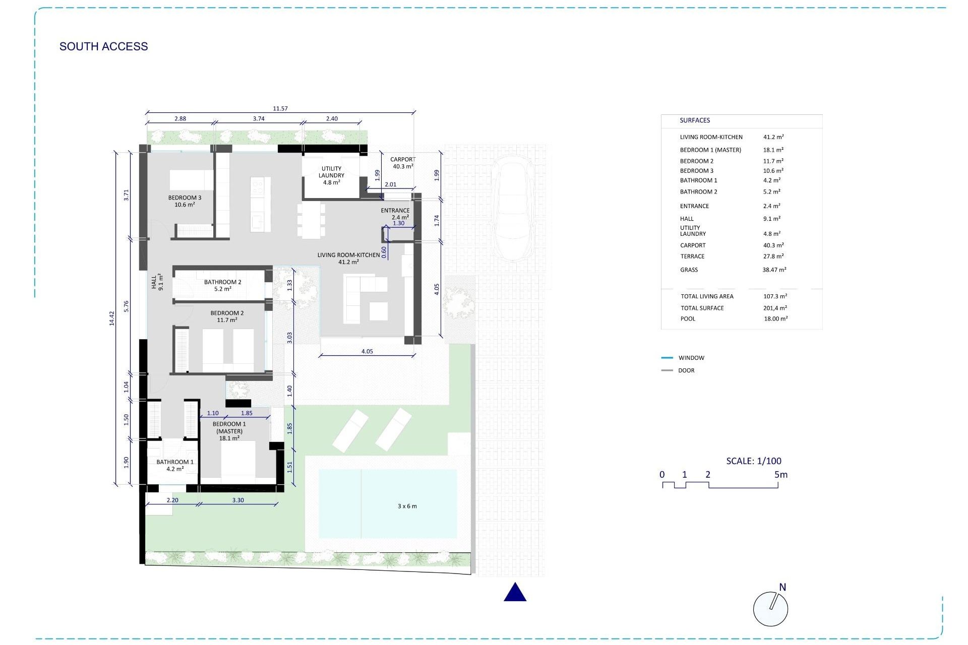 Neue Gebäude - Villa -
Banos y Mendigo - Altaona Golf