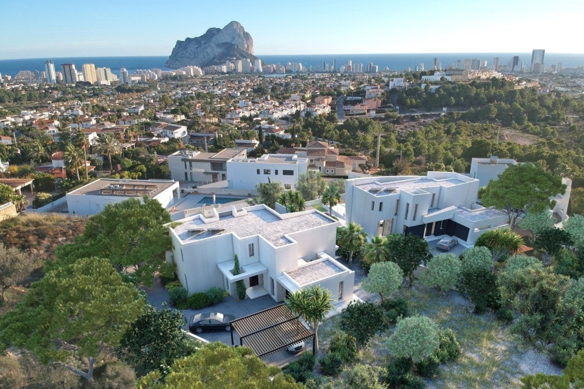 Neue Gebäude - Villa -
Calpe - Cometa III