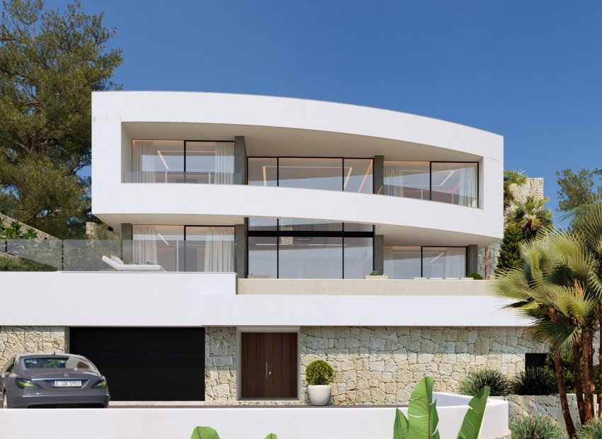 Neue Gebäude - Villa -
Calpe - Empedrola