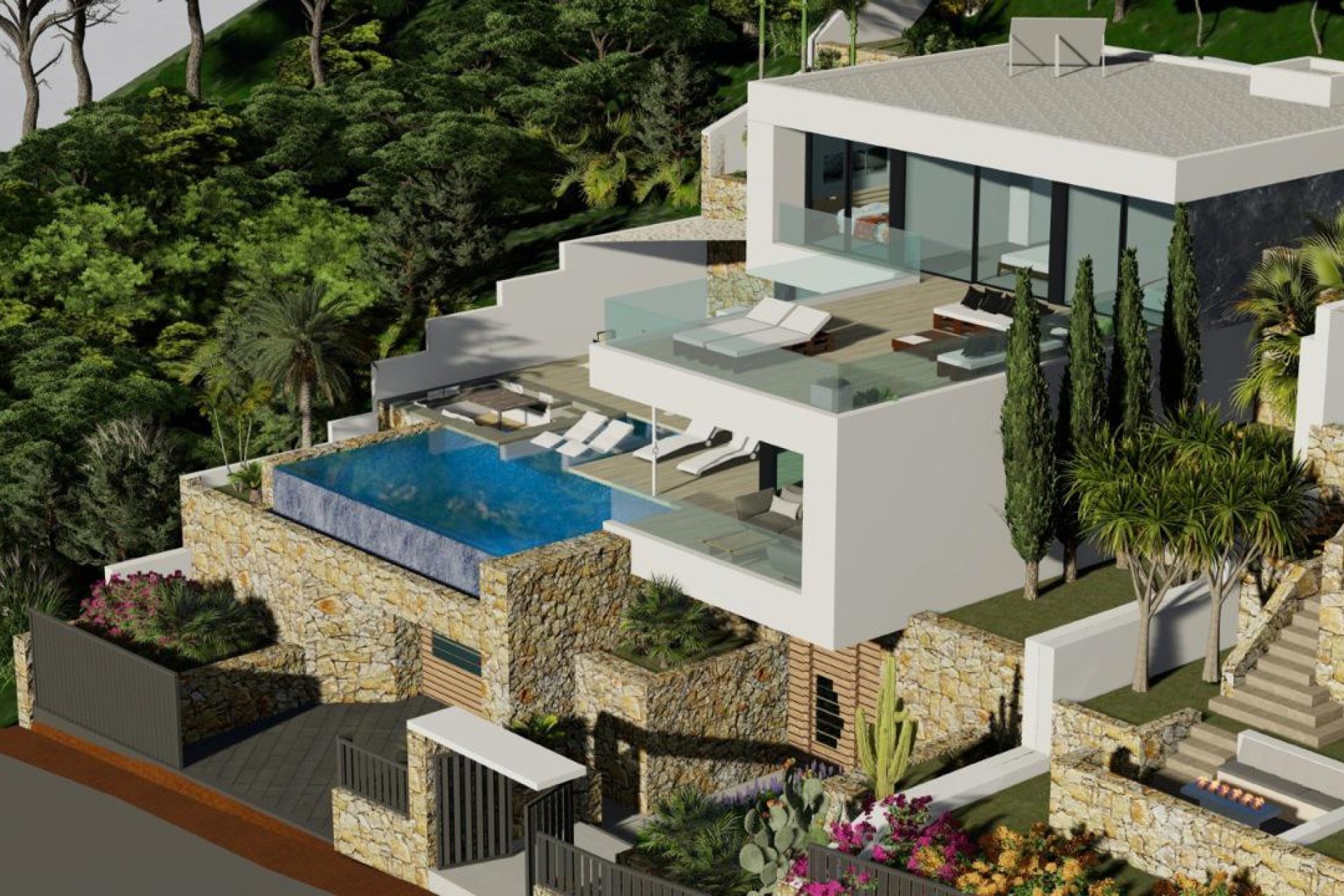 Neue Gebäude - Villa -
Calpe - Maryvilla