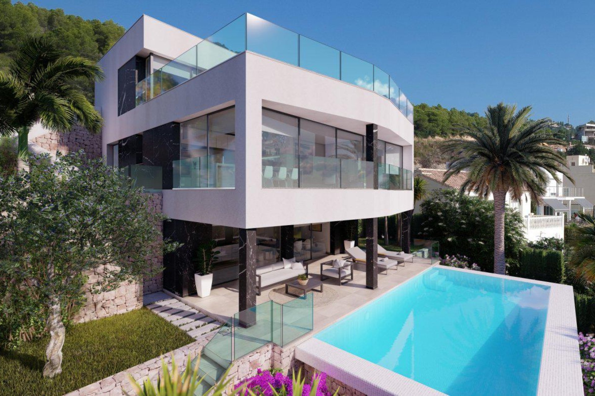 Neue Gebäude - Villa -
Calpe