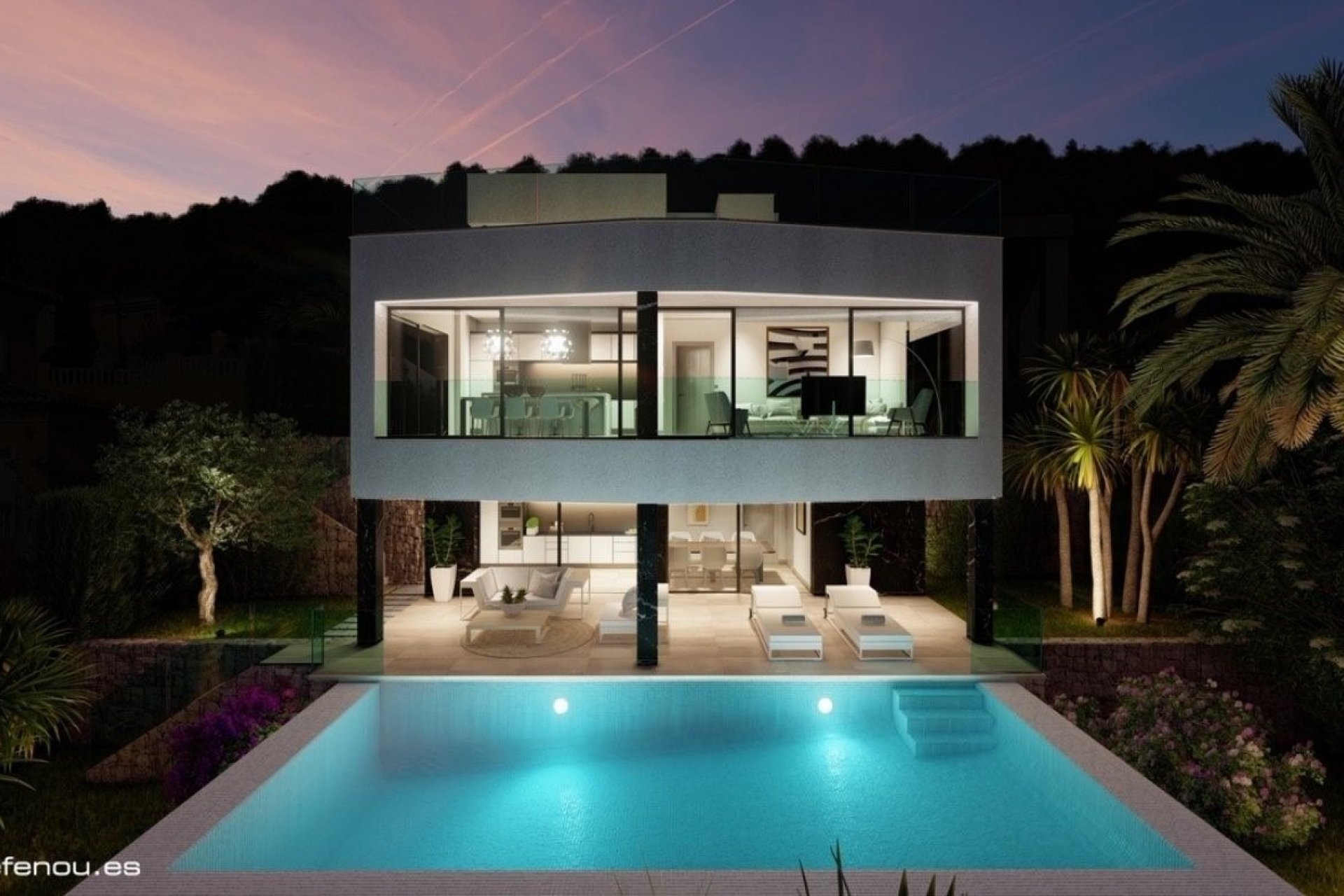 Neue Gebäude - Villa -
Calpe