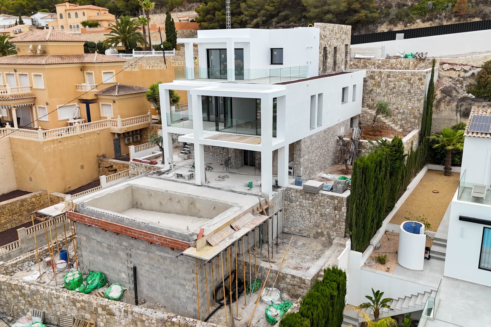 Neue Gebäude - Villa -
Calpe
