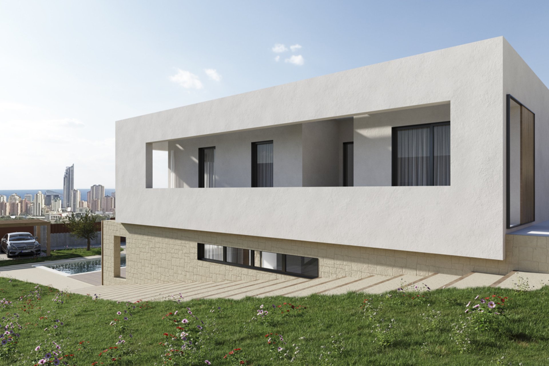 Neue Gebäude - Villa -
Finestrat