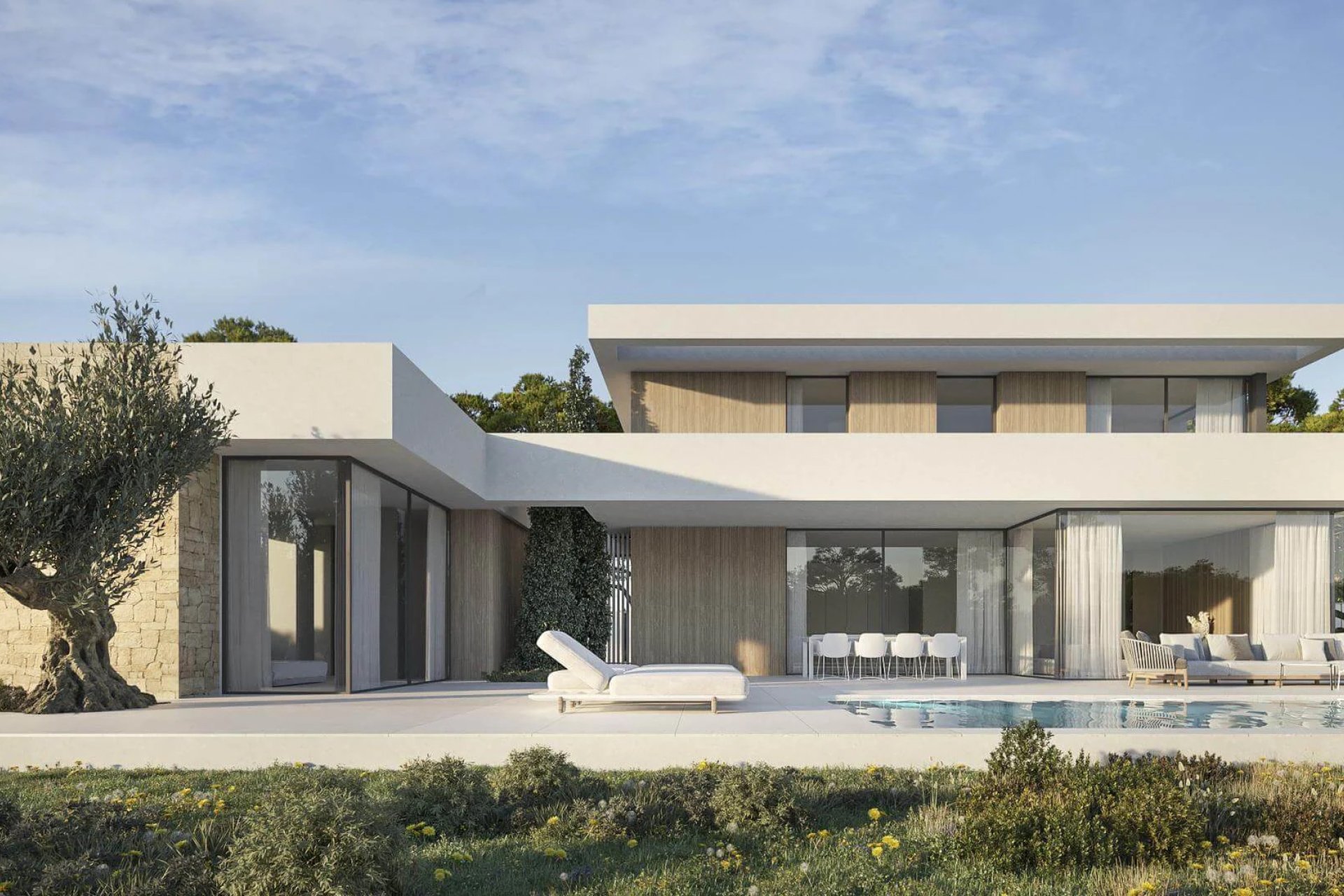 Neue Gebäude - Villa -
Moraira