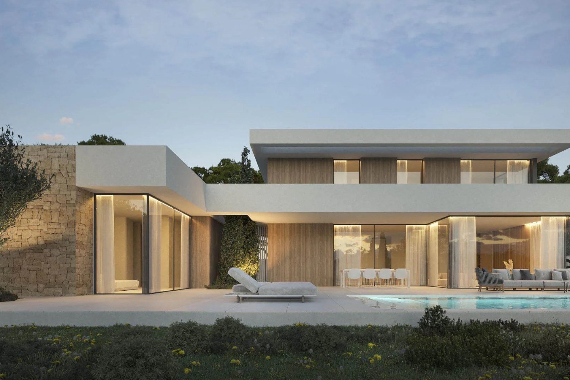 Neue Gebäude - Villa -
Moraira