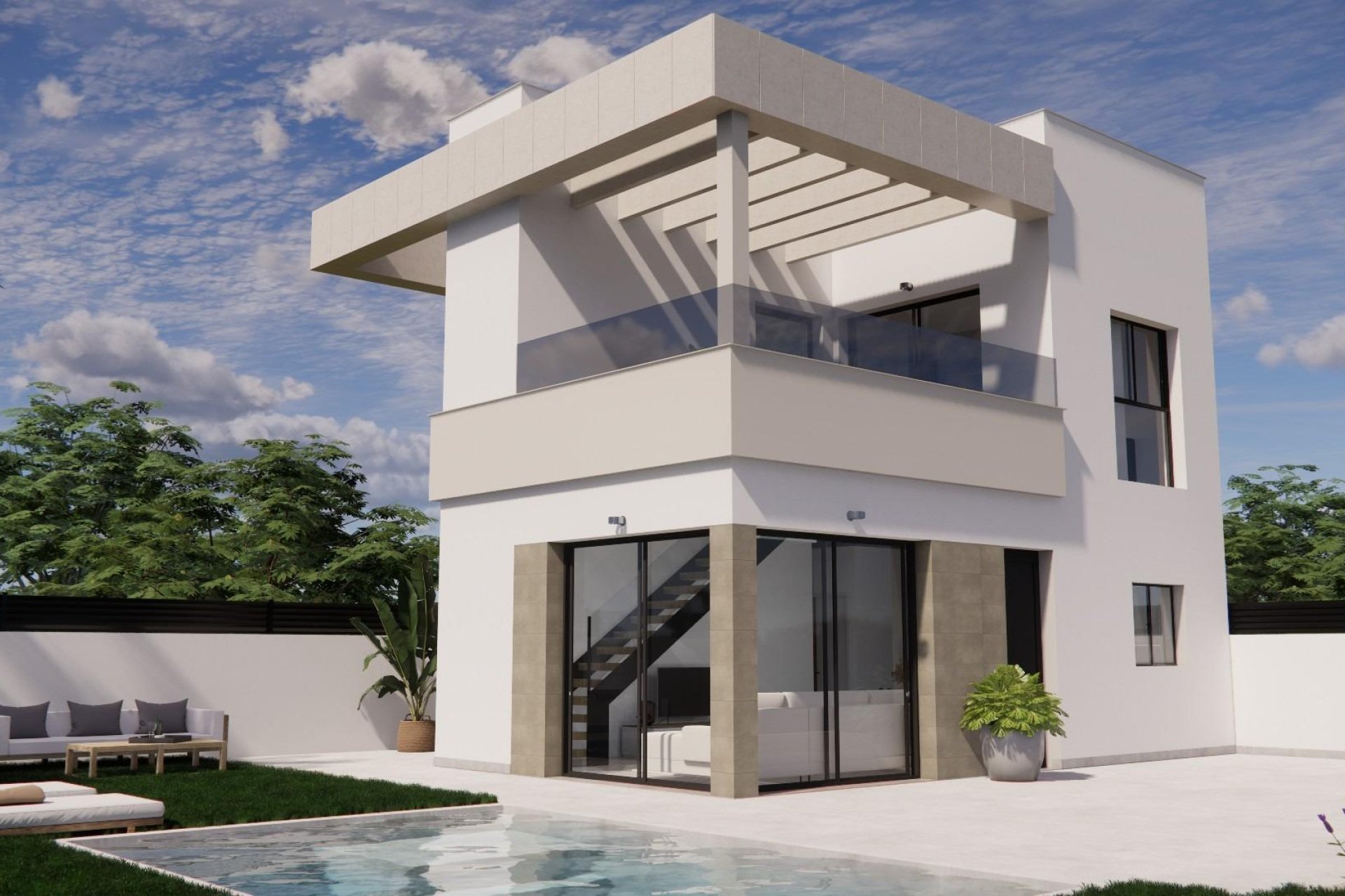 Neue Gebäude - Villa -
Orihuela - Entre Naranjos - Vistabella