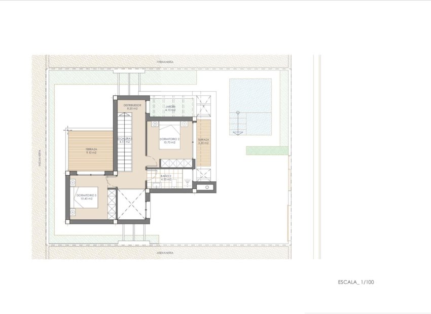 Neue Gebäude - Villa -
San Juan de los Terreros - Las Mimosas