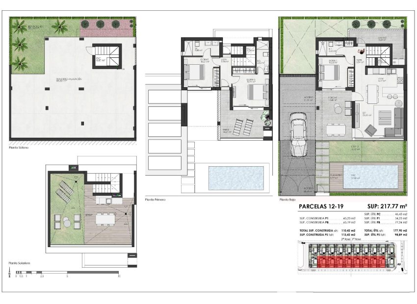 Neue Gebäude - Villa -
Torre Pacheco - Santa Rosalía