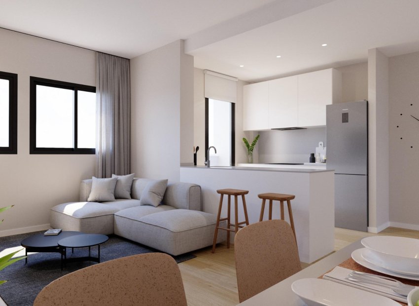 New Build - Apartment -
Algorfa - Pueblo