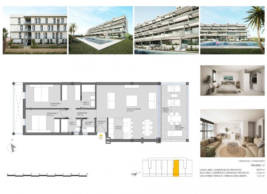 New Build - Apartment -
Cartagena - Mar De Cristal